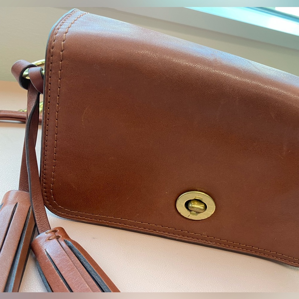 Coach Legacy Penny Leather Crossbody Small Shoulder Crossbody Bag 19914